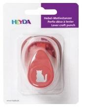 Actual product image Heyda Motif puncher for cardboard up to 220g/sqm cat small 15x15mm