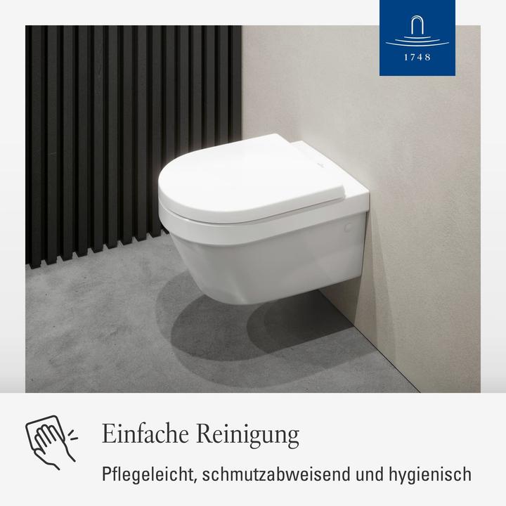 Produktbild Villeroy & Boch Architectura WC-Sitz, mit Absenkautomatik und abnehmbaren Sitz