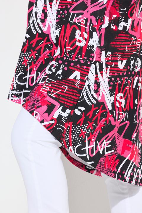 Actual product image Angel of Style Long-Hoodie, A-Linie, Sweater, Patchprint, Kapuze (50, 52)