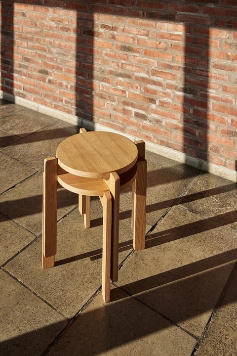 Image du produit Hübsch Always Stool Nature