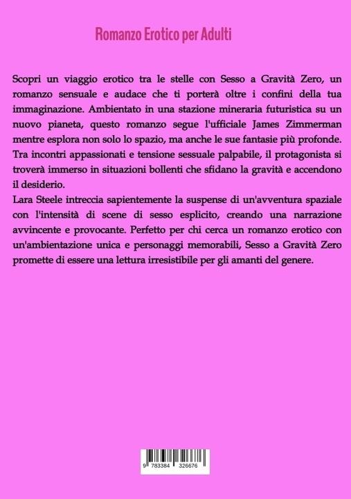 Produktbild Sesso a Gravità Zero (Lara Steele, 2024)