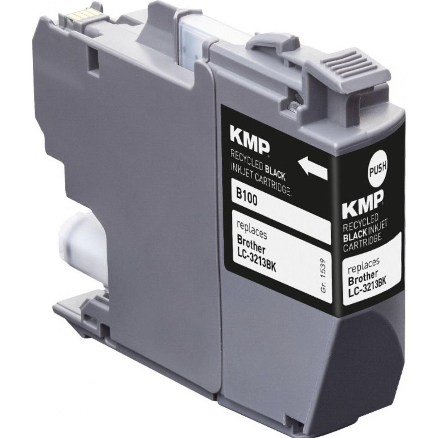 Thumbnail - KMP, Druckerpatrone, B100 Tintenpatrone kompatibel mit Brother LC-3213BK (BK)