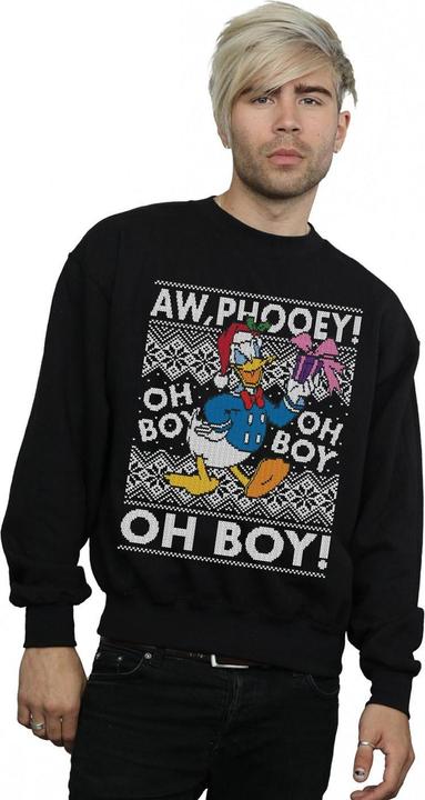 Immagine prodotto Disney Donald Duck Christmas Fair Isle Felpa Uomo (M)