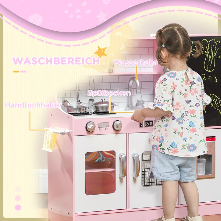 Produktbild Aiyaplay Kinderküche MDF Rosa