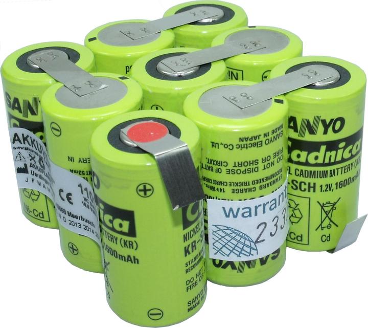 Produktbild XCell NC Akkueinsatz passend für Eckli Infusionspumpe BL3000 (1 Stk., 1600 mAh)