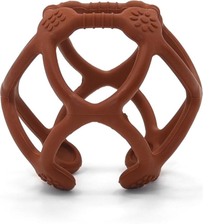 Magni - Teether ball in silicone, rust (3299)