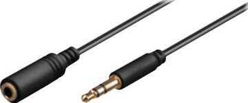 Produktbild Goobay 3.5mm Klinke – 3.5mm Buchse (2 m, Verlängerung)