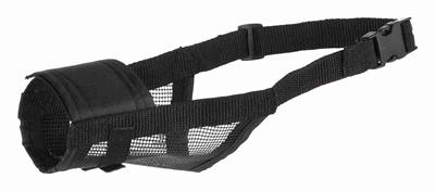 Immagine prodotto Trixie Museruola regolabile con inserto in rete (S, Cane, Passeggiare)