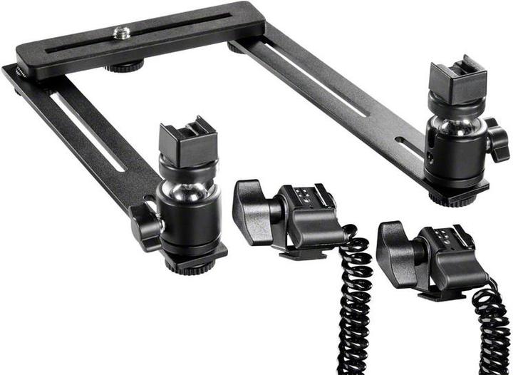 Immagine prodotto Walimex Macro Flash Bar Basic con cavo Y Canon (Porta flash)