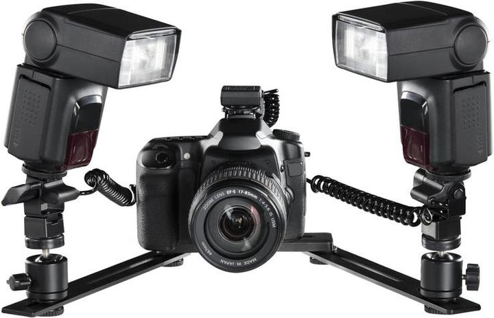 Immagine prodotto Walimex Macro Flash Bar Basic con cavo Y Canon (Porta flash)