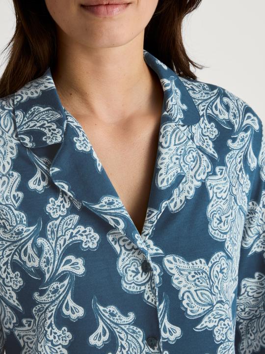 Immagine prodotto Calida Favourites Botanic Langarmshirt, durchgeknöpft (XS)