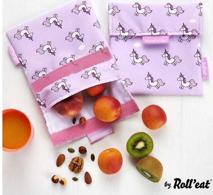 Produktbild Roll'Eat Lunchbeutel SnacknGo Animals