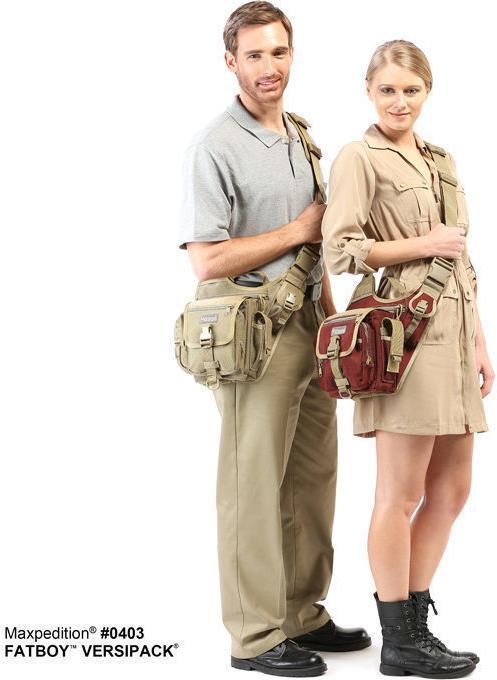 Actual product image Maxpedition FatBoy Versipack shoulder bag