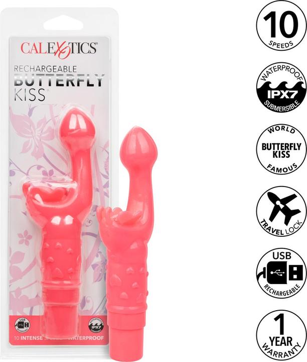 Produktbild CalExotics Rechargeable Butterfly Kiss® - Pink