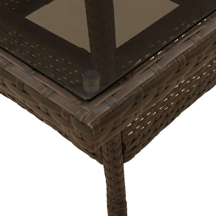 Produktbild vidaXL Garten Essgruppe (80 x 80 x 75 cm)