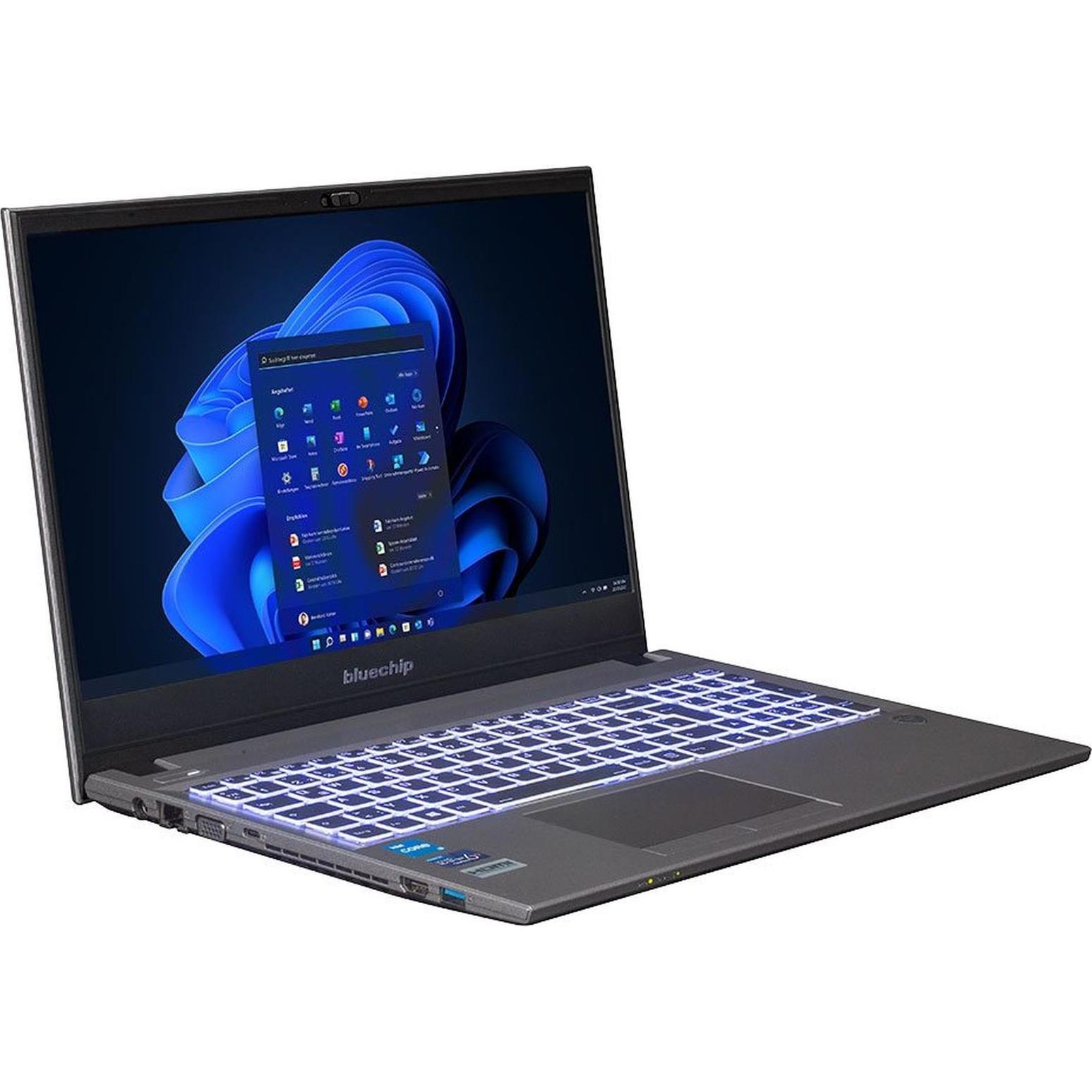 Thumbnail - Bluechip TRAVELline L15W17 (15.60", Intel Core i5-1335U, 16 GB, 500 GB, DE), Notebook, Grau