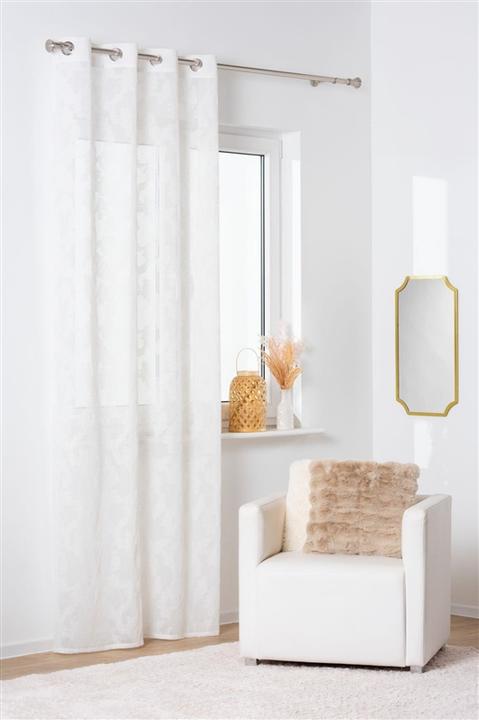 Produktbild Domoletti Day curtain PILEA, white, 140 cm x 260 cm (140 x 260 cm)