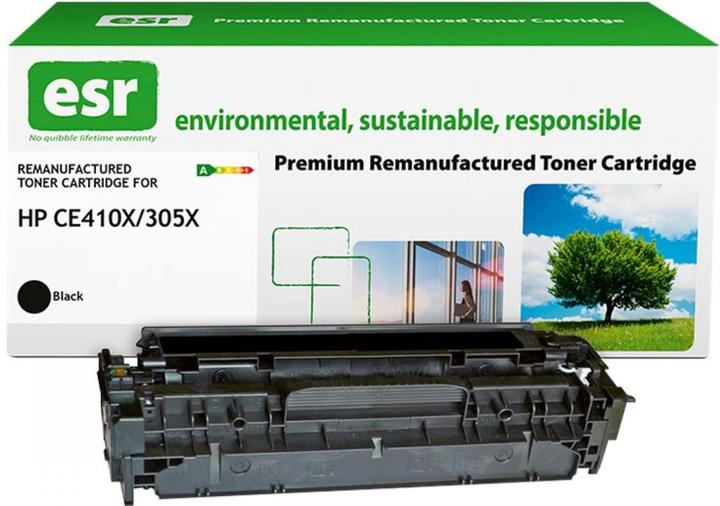 ESR Toner cartridge compatibel met CE410X hoge capaciteit remanufactured (BK)