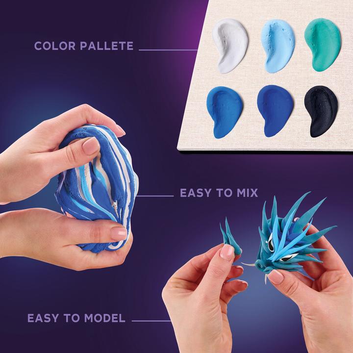 Actual product image Okto Manga Water / 3D Painting with air clay