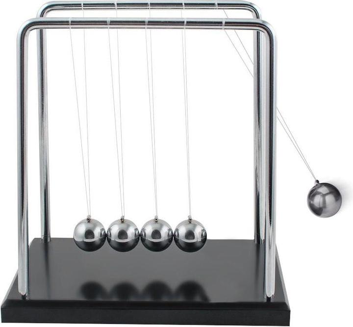 Produktbild Mikamax Giant Newton's Cradle (1 Stk., Schwarz, Silber)