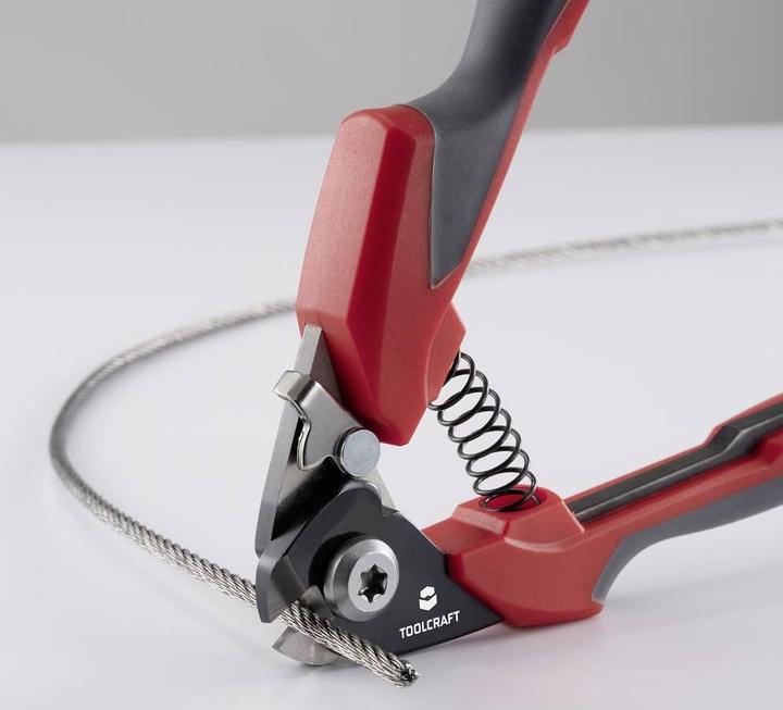 Produktbild Toolcraft TO-9616527 Werkstatt Drahtschneider 180 mm (180 mm)