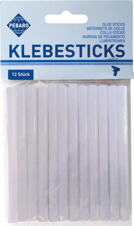 Pebaro 12 Klebesticks, transparent