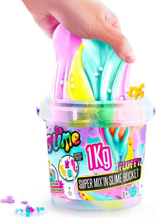 Productafbeelding Canal Toys SSC148 Super Slijm Mix' in Kubus met SDO Decoraties 1kg mix'in, Willekeurige Kleuren