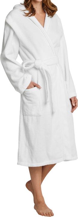 Produktbild Schiesser Essentials Bademantel mit Kapuze (L)