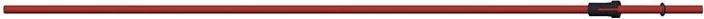 Produktbild Abicor Binzel Drahtführungen 1-1,2 mm 4 m rot PTFE-Seele (Alu-Edelstahl-Ausführung)