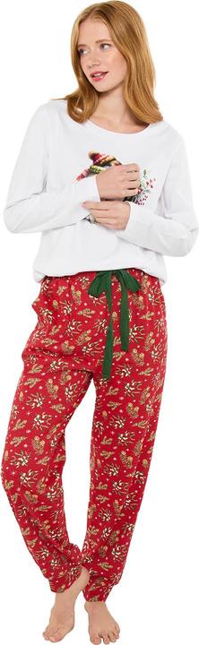 Produktbild Joe Browns Festive Robin Cuffed Pyjama Set (S)