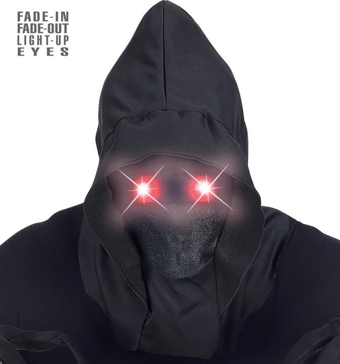 Produktbild Widmann Maske mit Kapuze und leuchtenden Augen