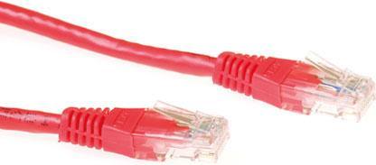 ACT CAT6A UTP 15m 15m Cat6a U/UTP (UTP) Rot Netzwerkkabel (U/UTP, CAT6a, 15 m)