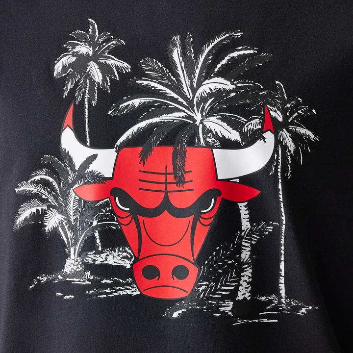 Produktbild New Era MLB Shirt - PALM TREE Chicago Bulls - M (M)
