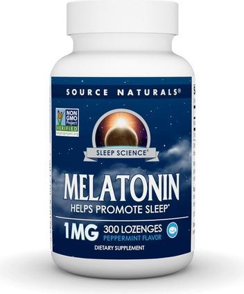 Source Naturals Melatonin 1mg Peppermint Flavored