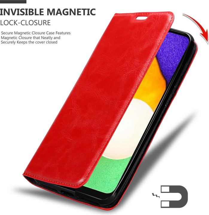 Productafbeelding Cadorabo Boek Invis. Magnetisch deksel (Samsung Galaxy A13 5G)