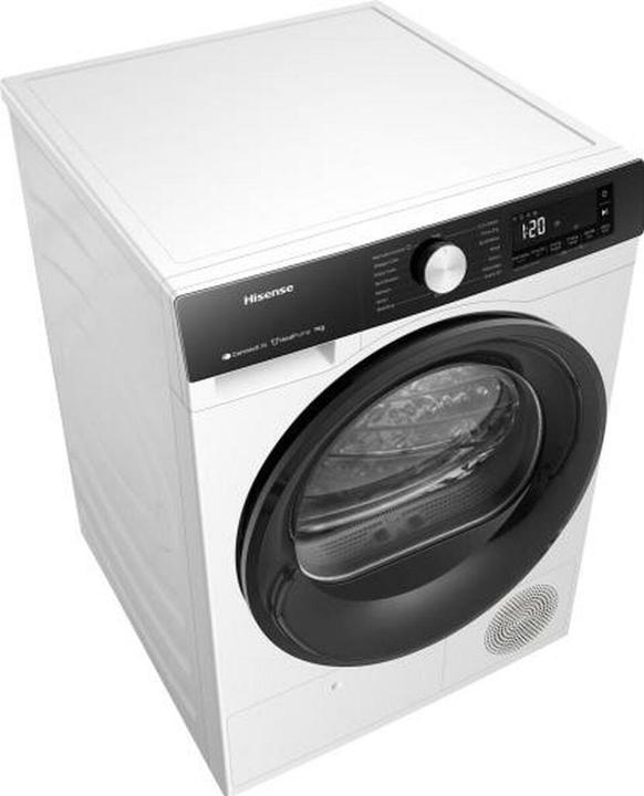 Image du produit Hisense DH3S902BW3 Sèche-linge 9Kg Classe A (9 kg, Droite)