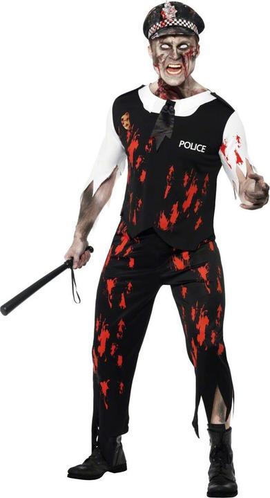 Produktbild Smiffys Zombie - Polizist (M)