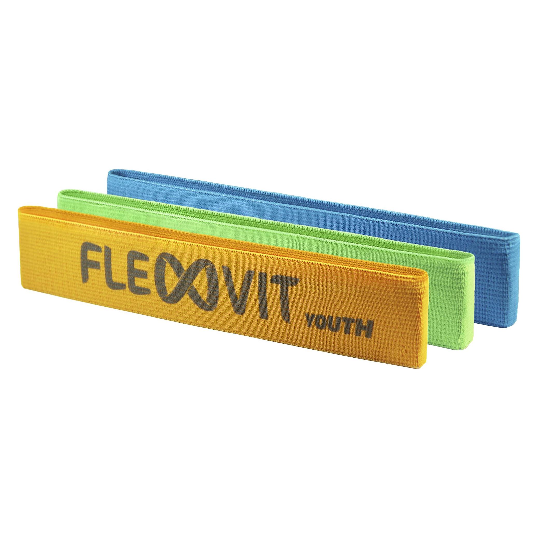 Flexvit, Elastico fitness, (0.26 m, Light, Medio, Strong)