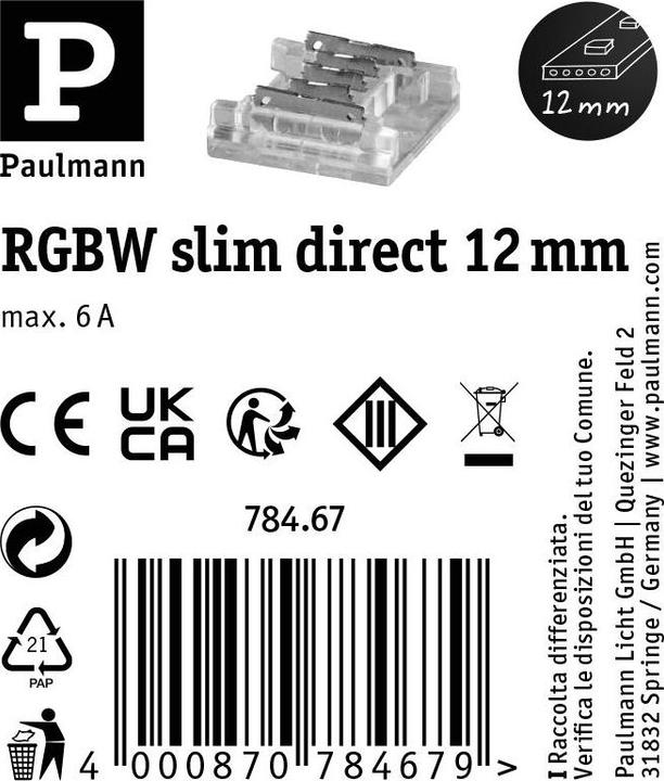 Produktbild Paulmann Pro Strip Connector