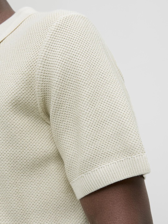 Image du produit Jack & Jones Jprcceaston Knit Split Neck Ss Sn (XXL)