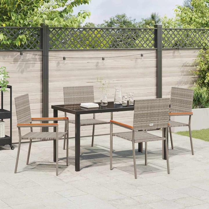 Actual product image vidaXL Garden dining set (140 x 70 x 73 cm)