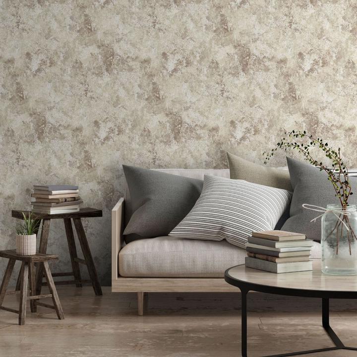 Actual product image Muriva Perico Stone Textured Wallpaper