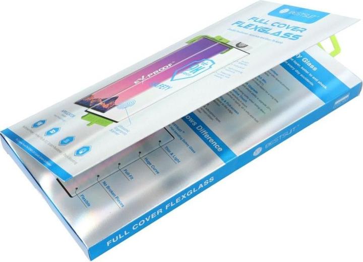 Immagine prodotto Bestsuit Protective glass Flexible Hybrid Glass 5D for Xiaomi Mi 12 Pro black (Hot Bending) (1 Pezzo/i, Xiaomi 12 Pro)