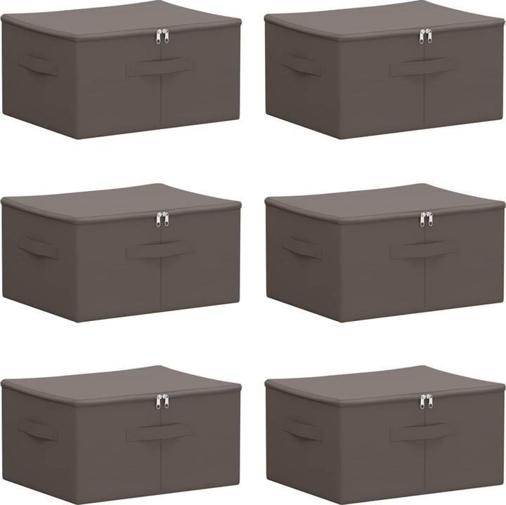 Actual product image vidaXL Aufbewahrungsbox (30 cm, 6x)