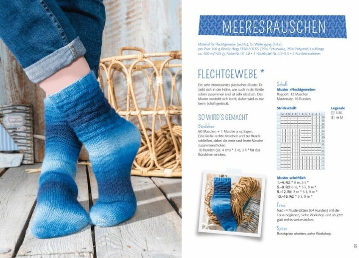 Produktbild Woolly Hugs Socken stricken mit Super-Ferse (Deutsch, Veronika Hug, 2022)