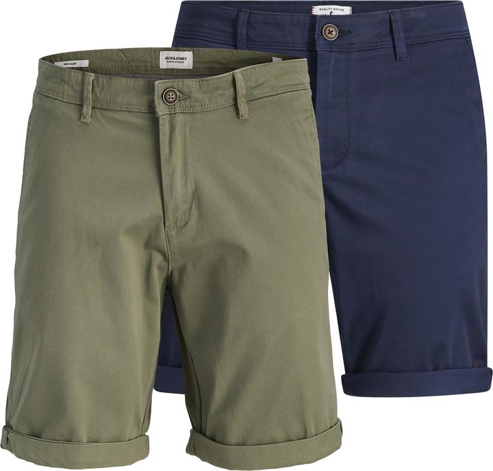 Jack & Jones Jpstbowie Pantaloncini solidi Srt 2pk Mp (XXL)