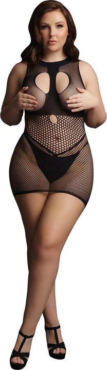 Image du produit Le Désir Duo Net Open Cup Mini Dress - OSX (Taille unique)