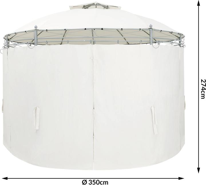 Actual product image Casaria Tuscany (350 cm, 350 cm)