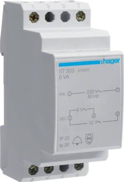 Produktbild Hager Klingeltrafo
