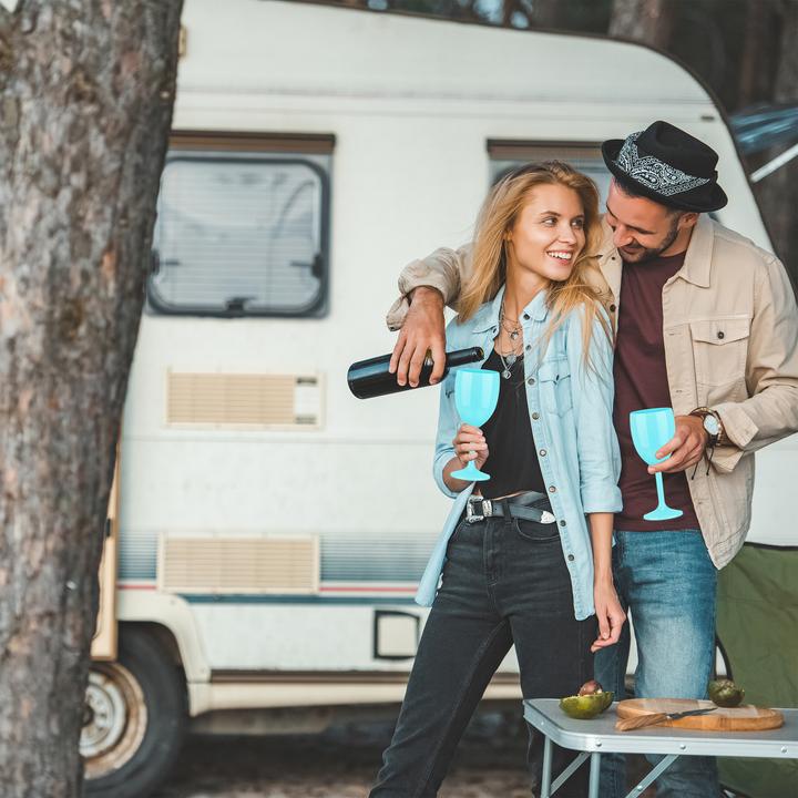 Actual product image Relaxdays 12x wine glasses (25 cl, 12 Glasses, White wine glasses)